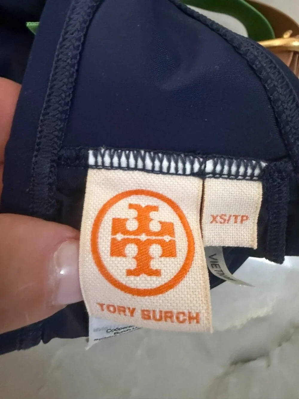 Tory Burch Buckle Bikini Top